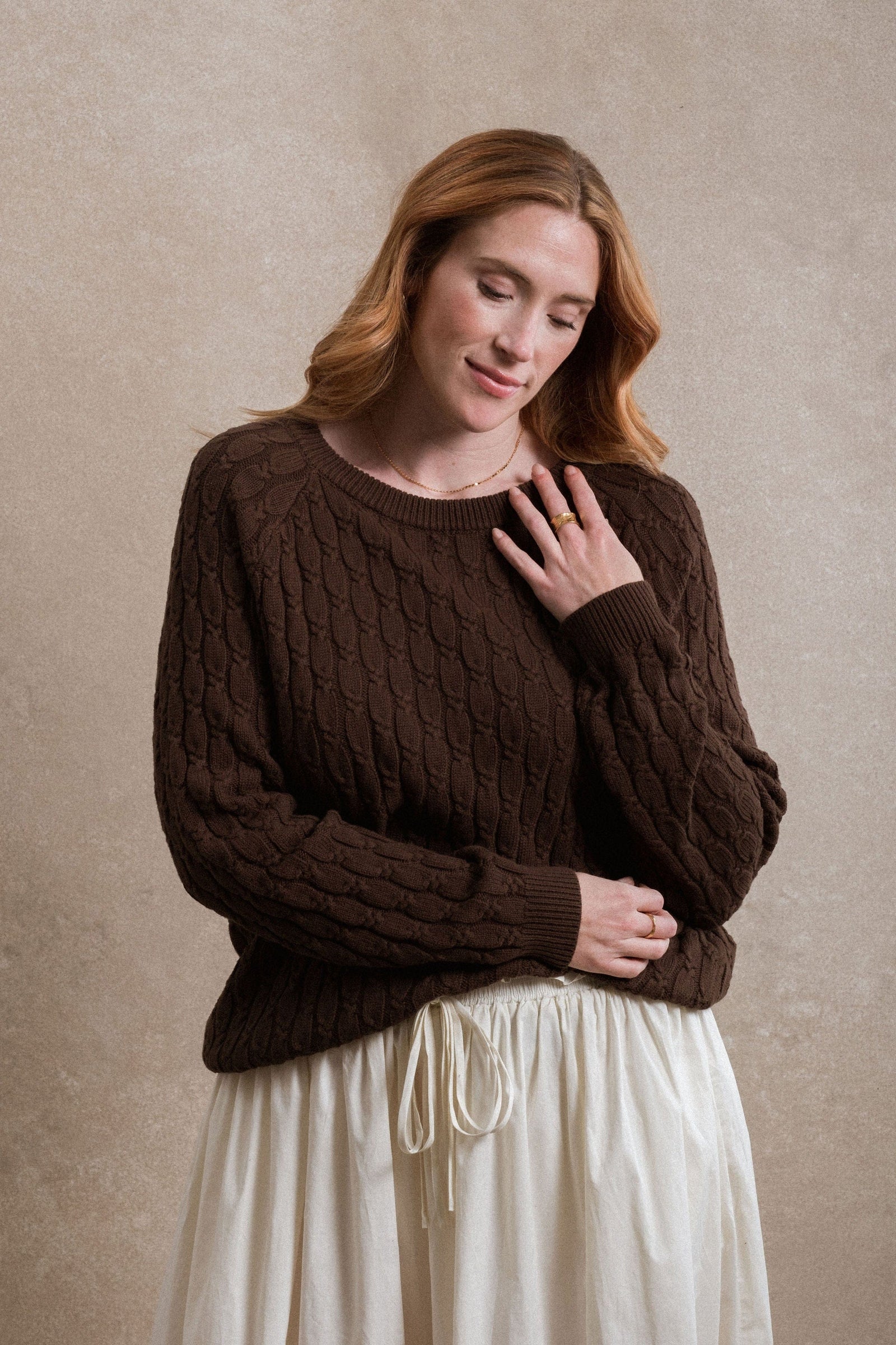 Jamestown Sweater - Brown – Neuflora