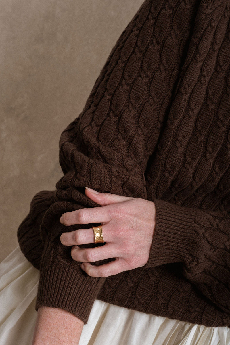 Jamestown Sweater - Brown