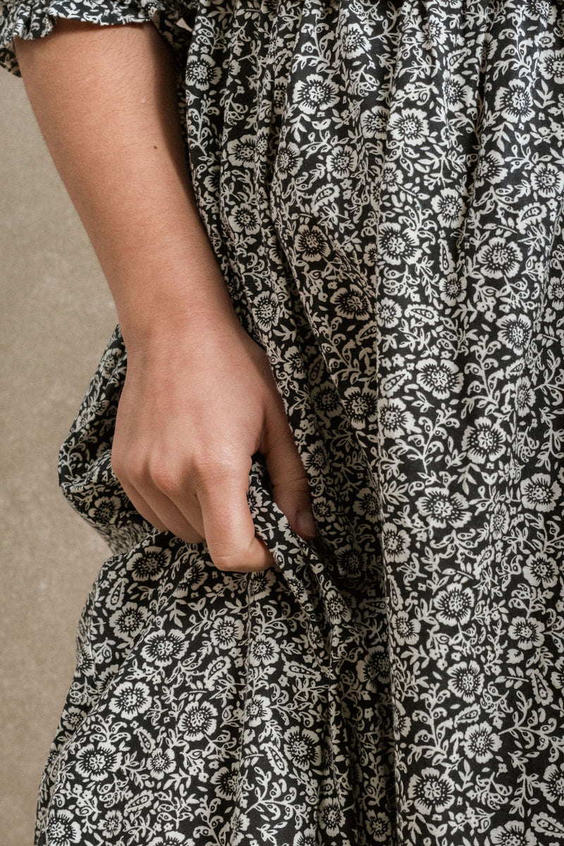 Cape Town Dress - Navy Floral