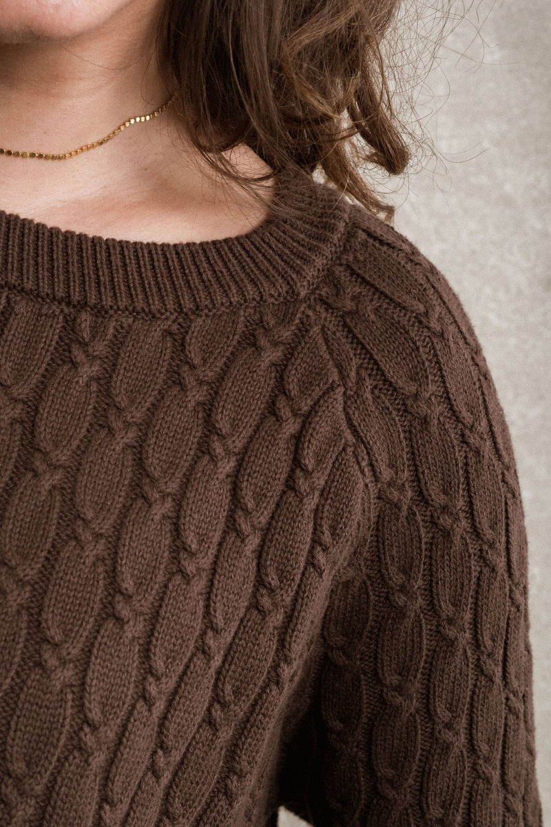 Jamestown Sweater - Brown