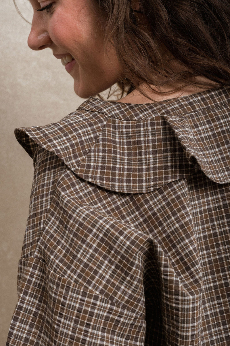 Elizabeth Blouse - Plaid