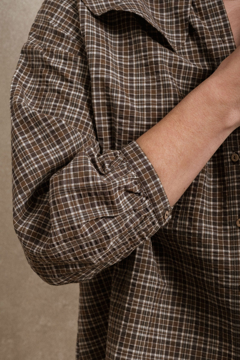 Elizabeth Blouse - Plaid