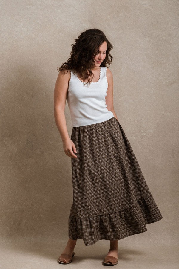 Florence Skirt - Plaid