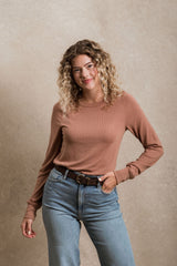 Stayton Top - Hazelnut
