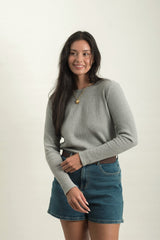 Ivy Sweater - Heather Grey