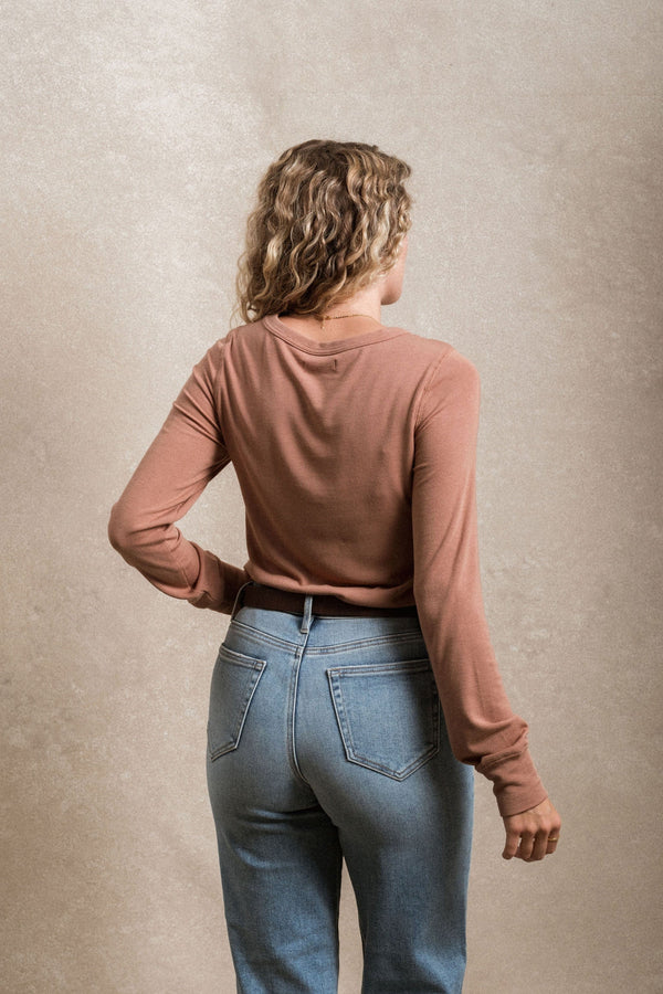 Stayton Top - Hazelnut