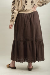 Santa Monica Skirt - Chocolate