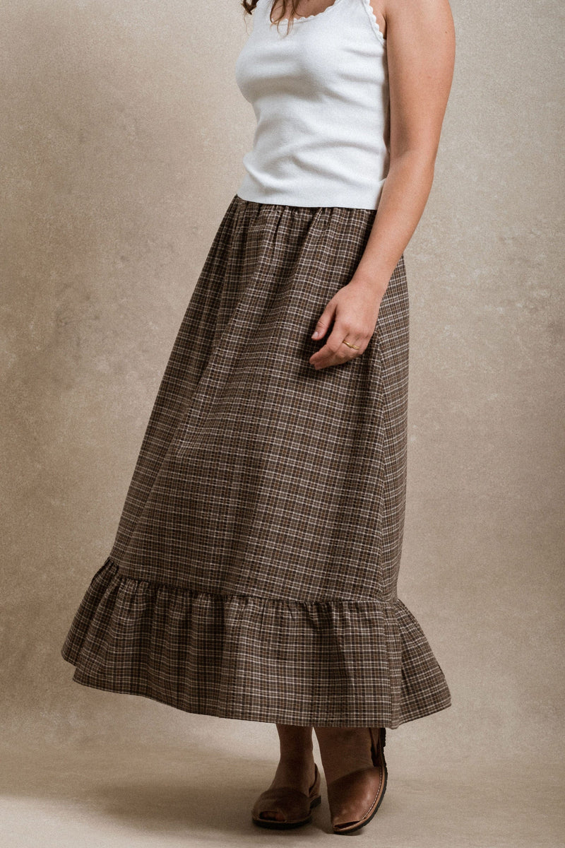 Florence Skirt - Plaid