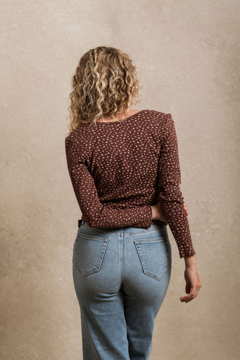 Mallory Long Sleeve - Brick
