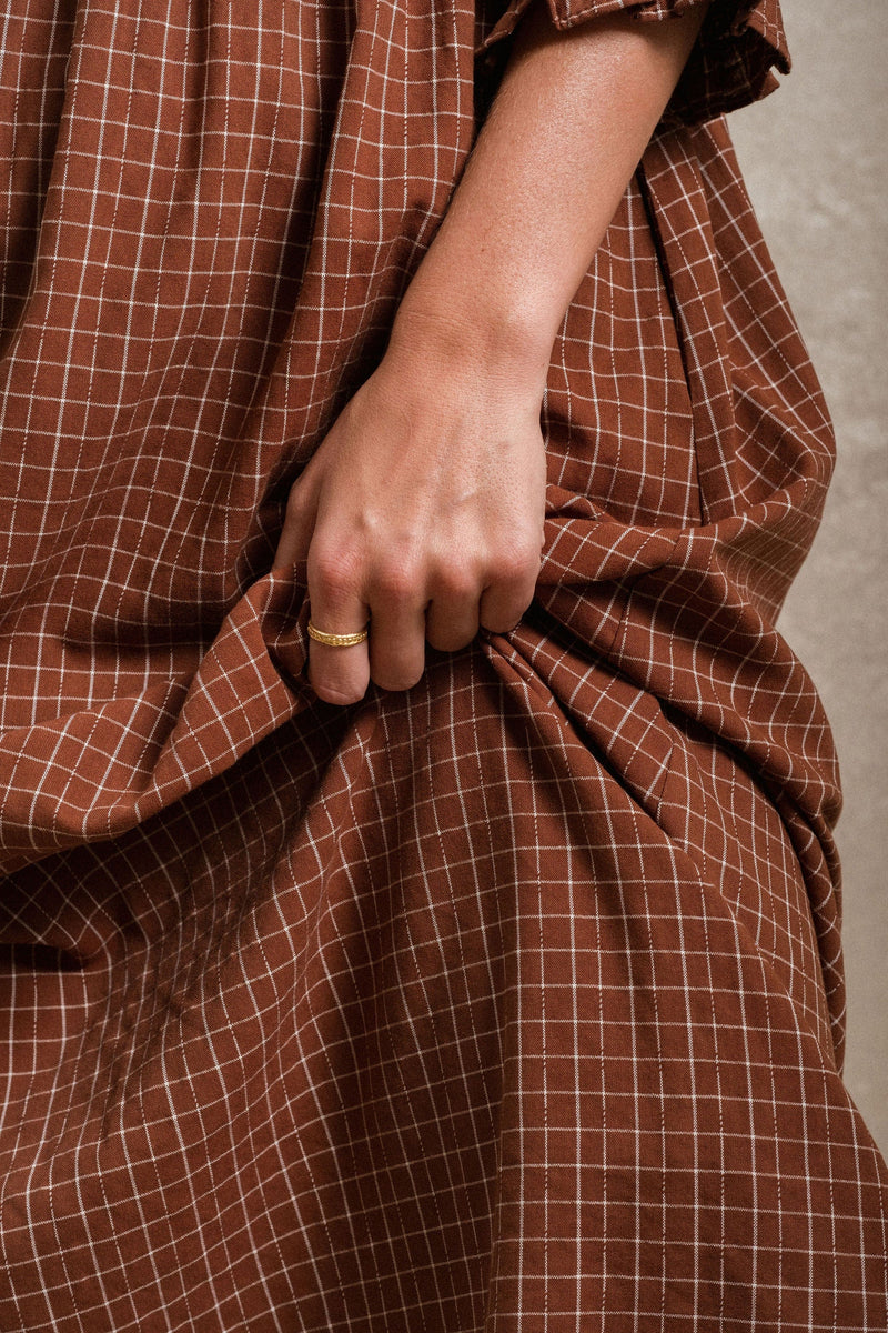 Dublin Dress - Rust