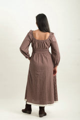 Tuscany Long Sleeve - Burgundy Plaid