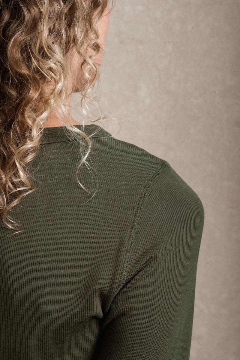 Stayton Top - Deep Green