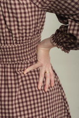 Tuscany Long Sleeve - Burgundy Plaid