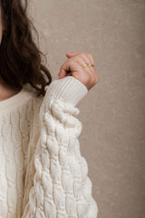 Jamestown Sweater - Cream