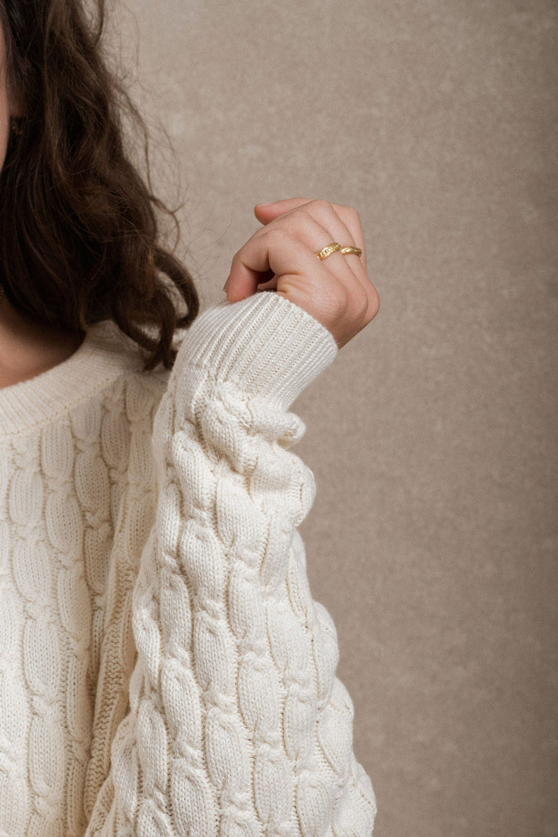 Jamestown Sweater - Cream