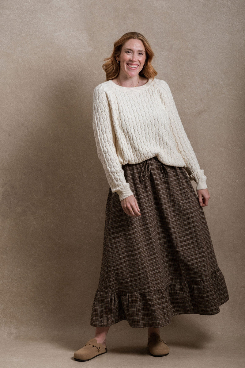 Florence Skirt - Plaid