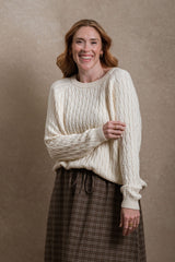 Jamestown Sweater - Cream
