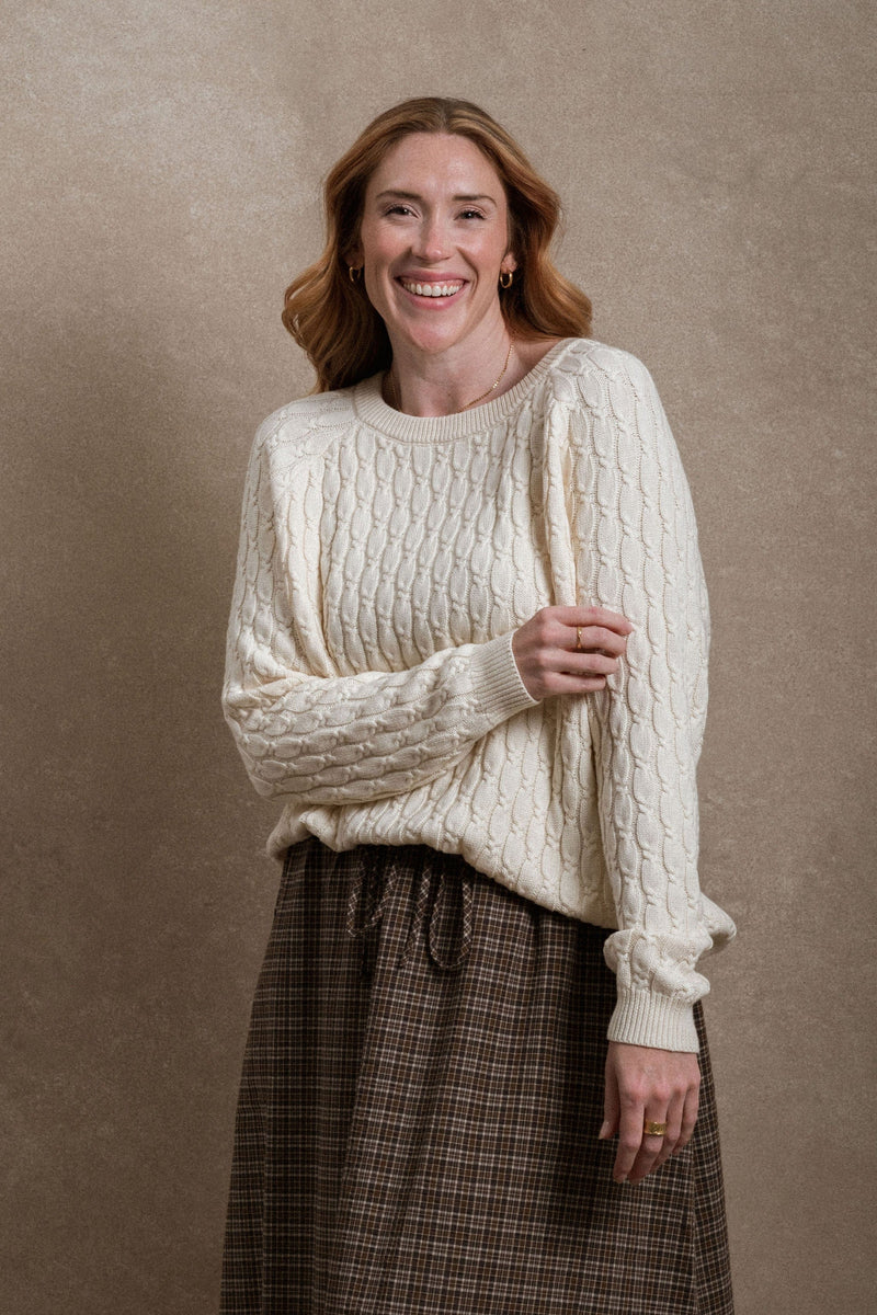 Jamestown Sweater - Cream