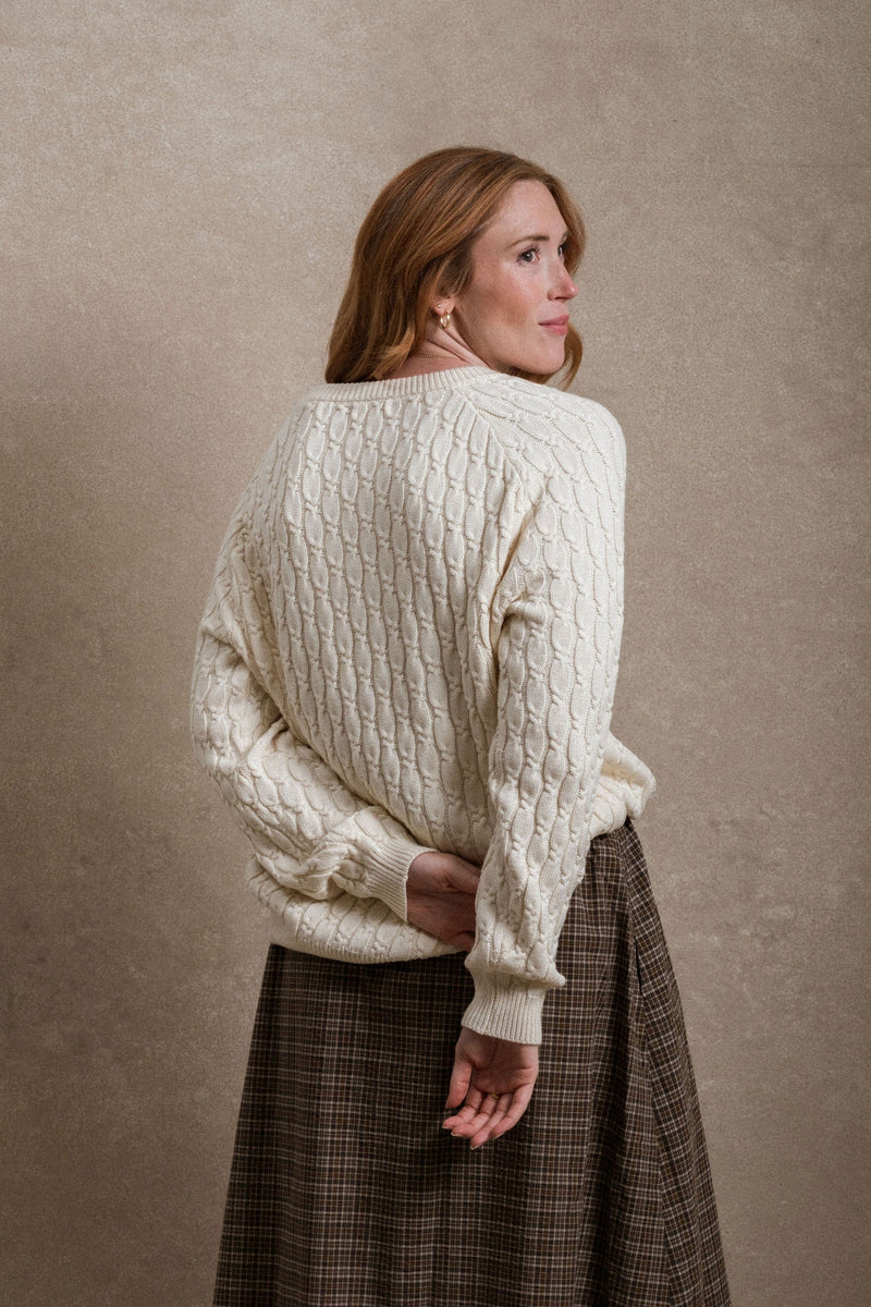 Jamestown Sweater - Cream