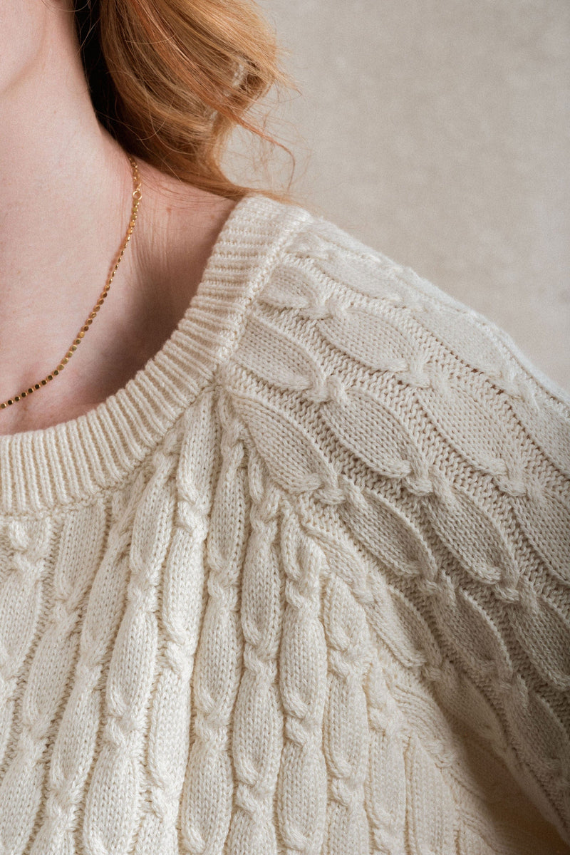 Jamestown Sweater - Cream