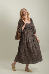 Daytona Dress - Dark Floral