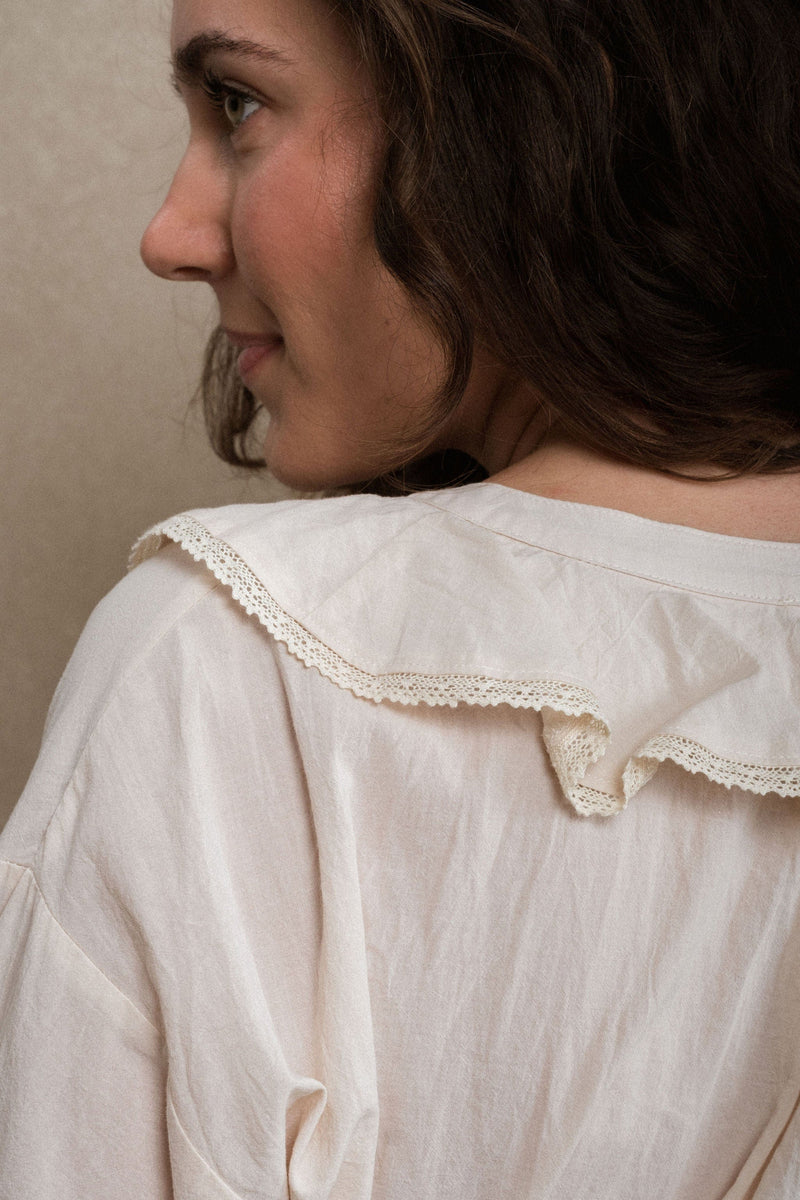 Elizabeth Blouse - Cream