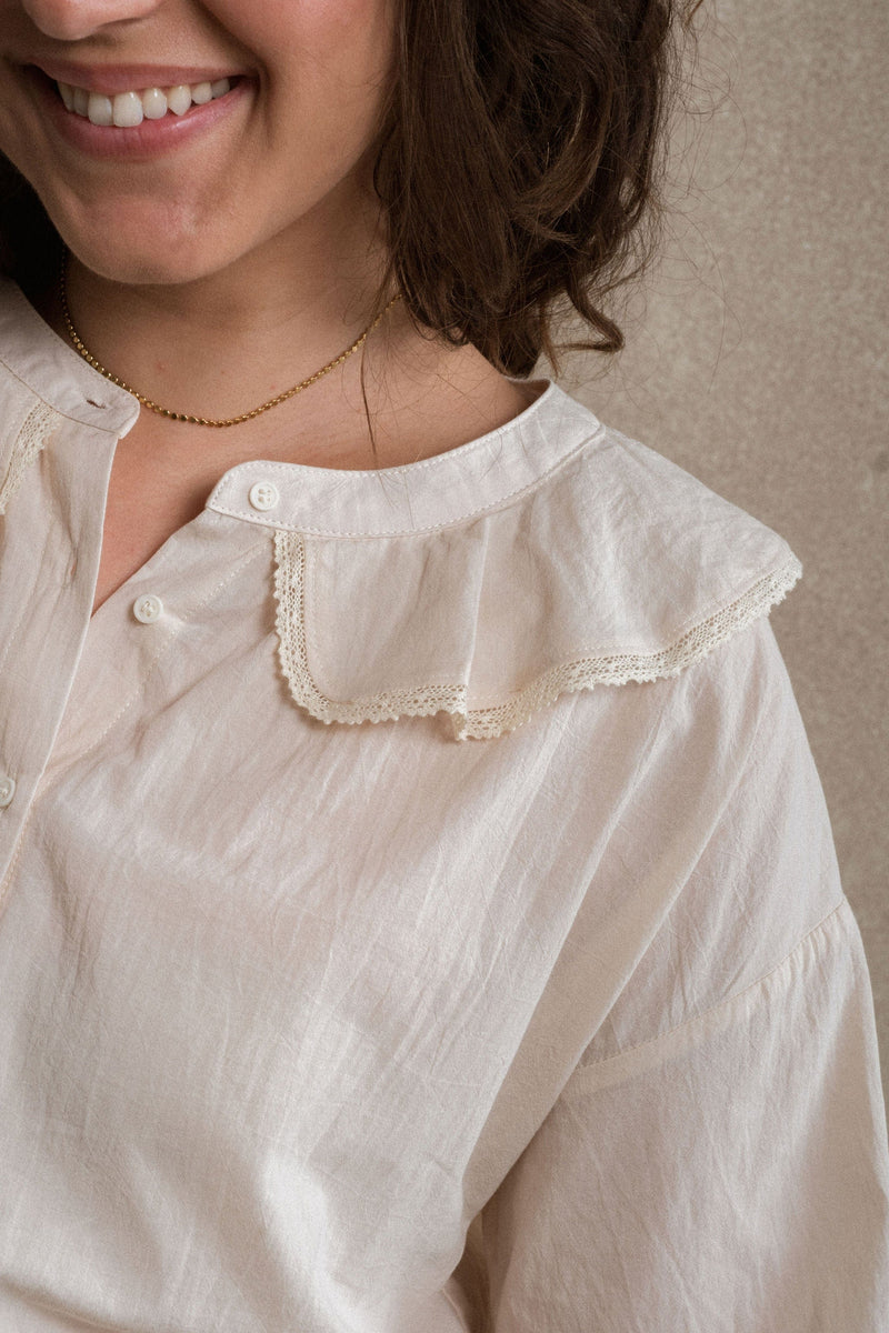Elizabeth Blouse - Cream