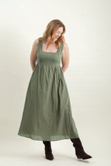 Ravenna Dress - Cool Plaid