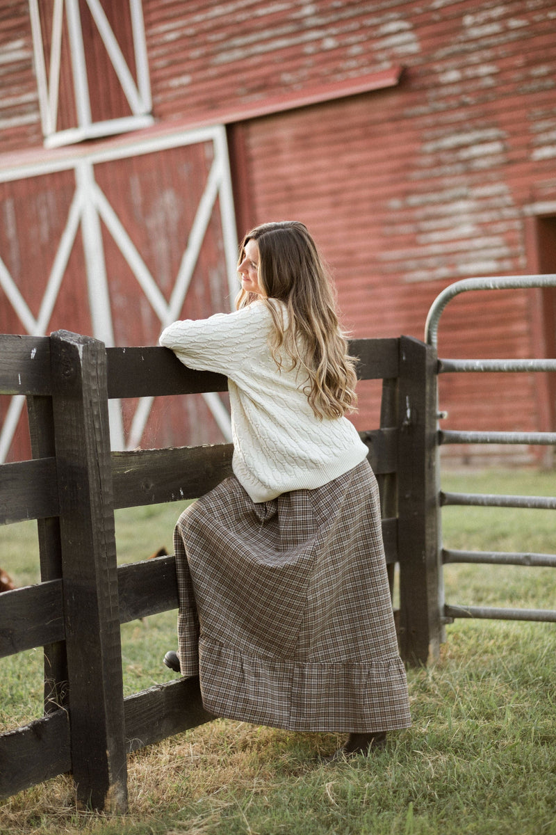 Jamestown Sweater - Cream