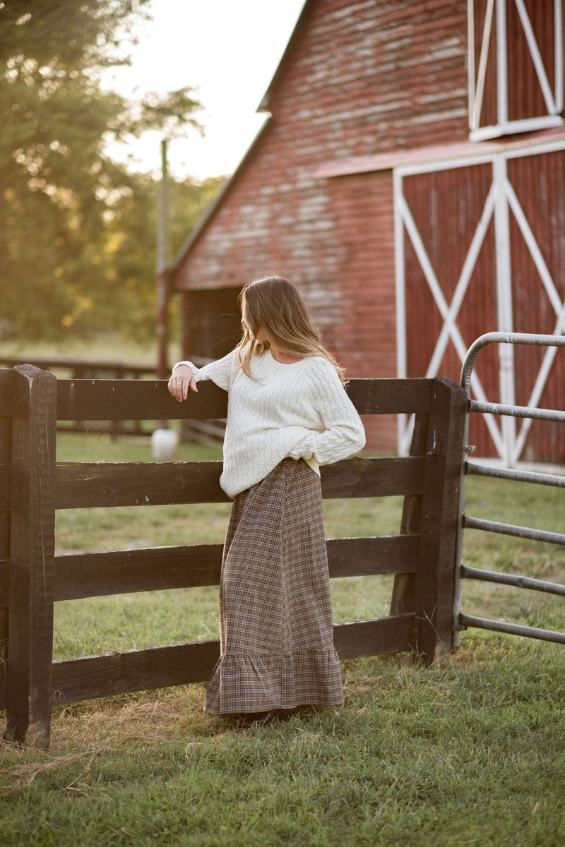 Jamestown Sweater - Cream