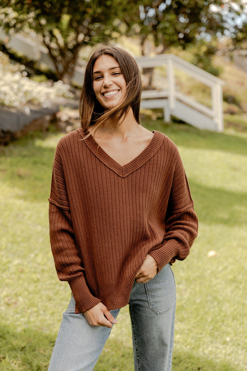 Gainesville Sweater - Cinnamon