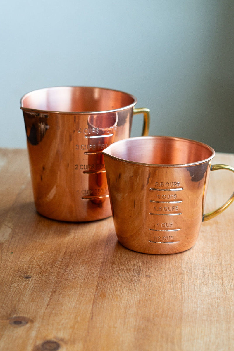 Copper Liquid Measuring Cup - 2.5 Cup