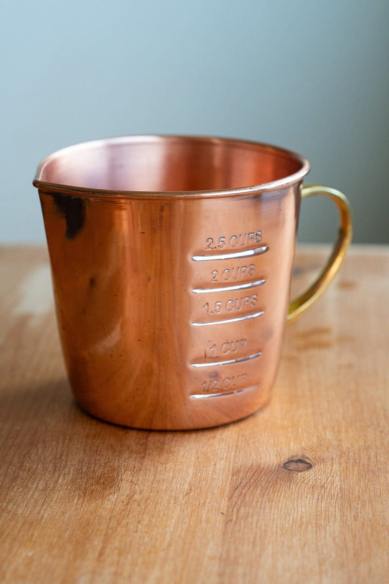 Copper Liquid Measuring Cup - 2.5 Cup