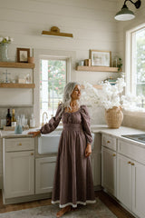 Tuscany Long Sleeve - Burgundy Plaid