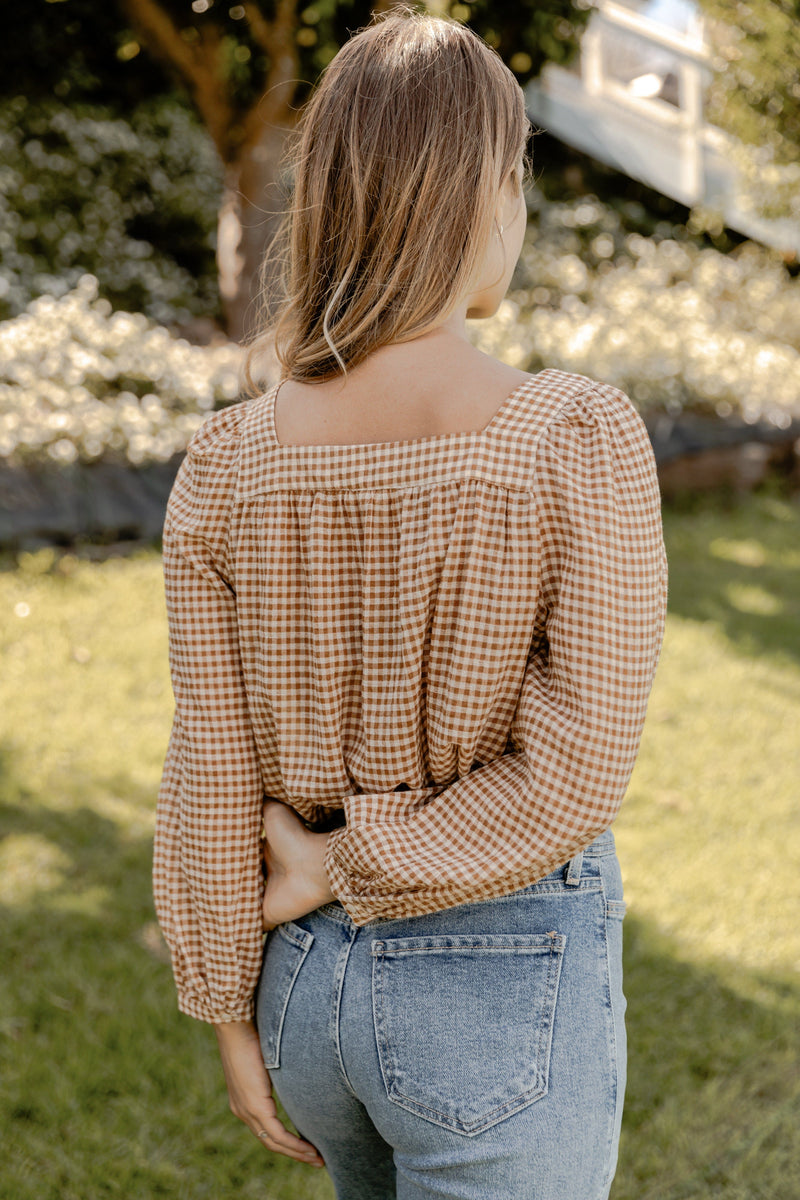 Chesapeake Blouse - Gingham