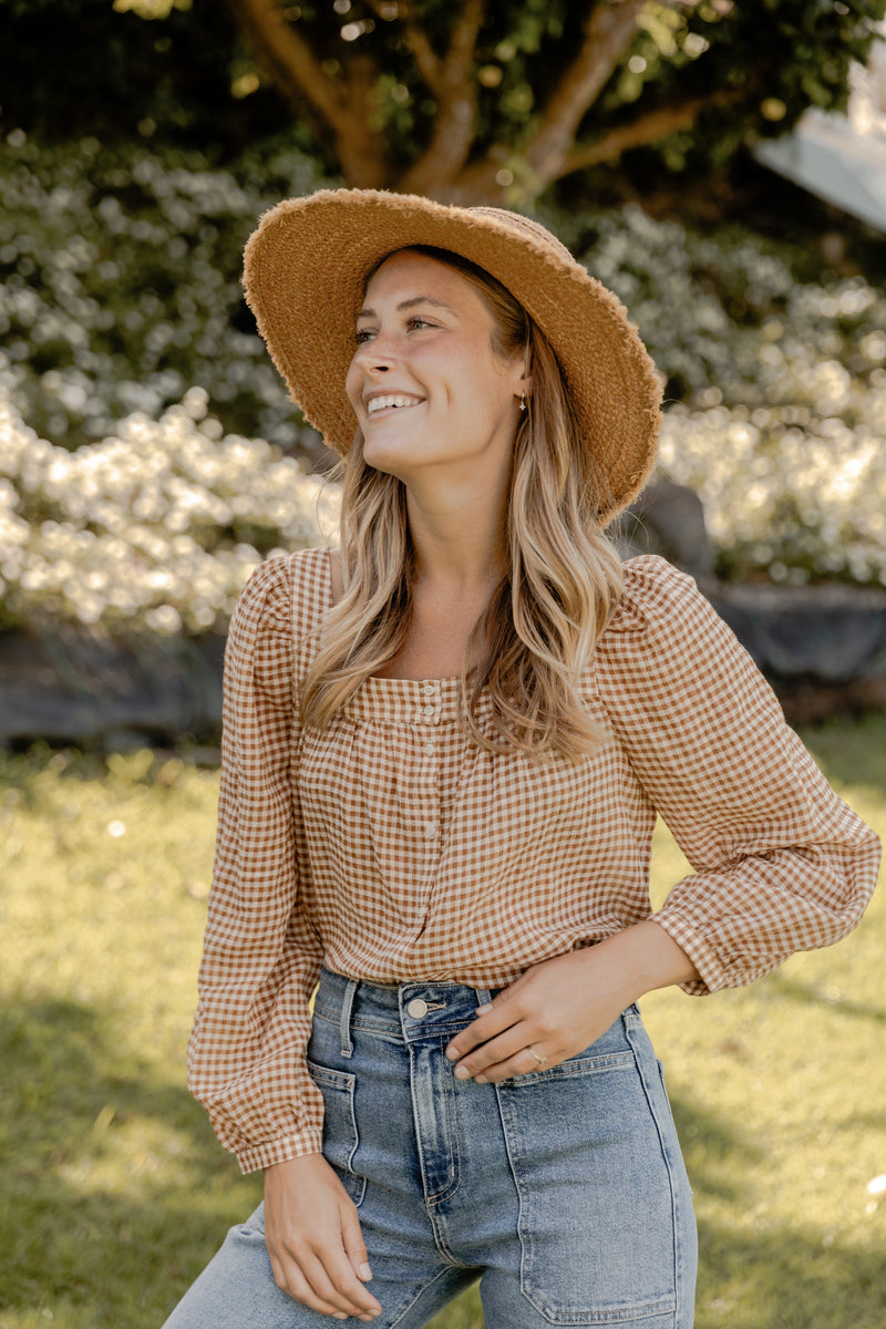 Chesapeake Blouse - Gingham