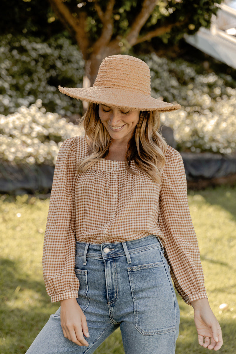 Chesapeake Blouse - Gingham