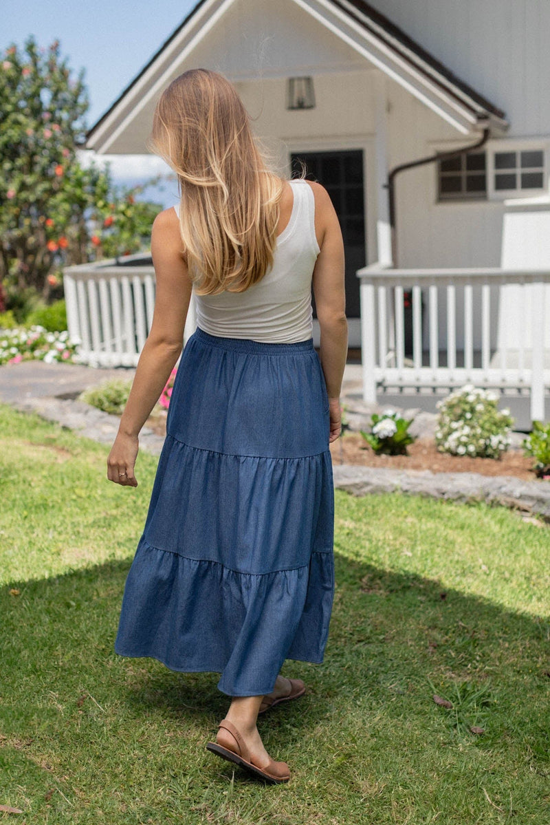 Franklin Shop Ravenna Skirt - Medium Wash
