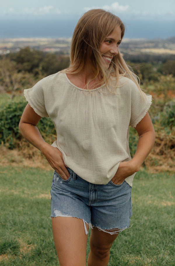 Cottonwood Blouse - Cream