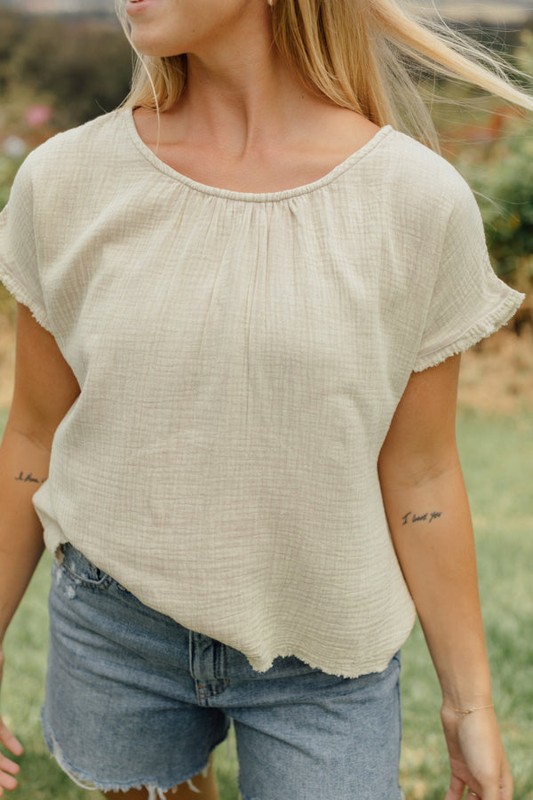 Cottonwood Blouse - Cream
