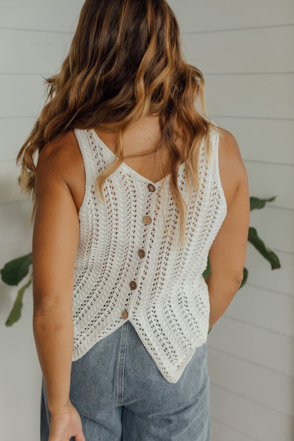 Lorraine Top - White