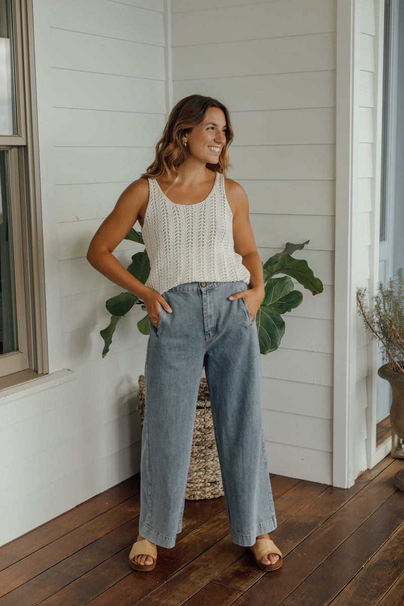 Lorraine Top - White