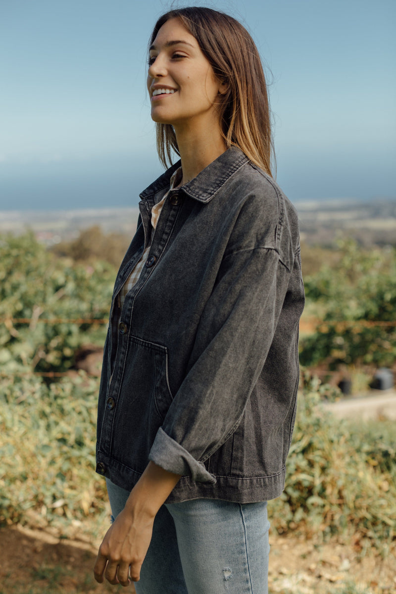 Ramona Jacket - Faded Black