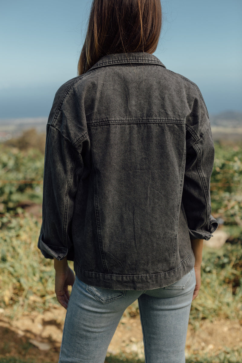 Ramona Jacket - Faded Black