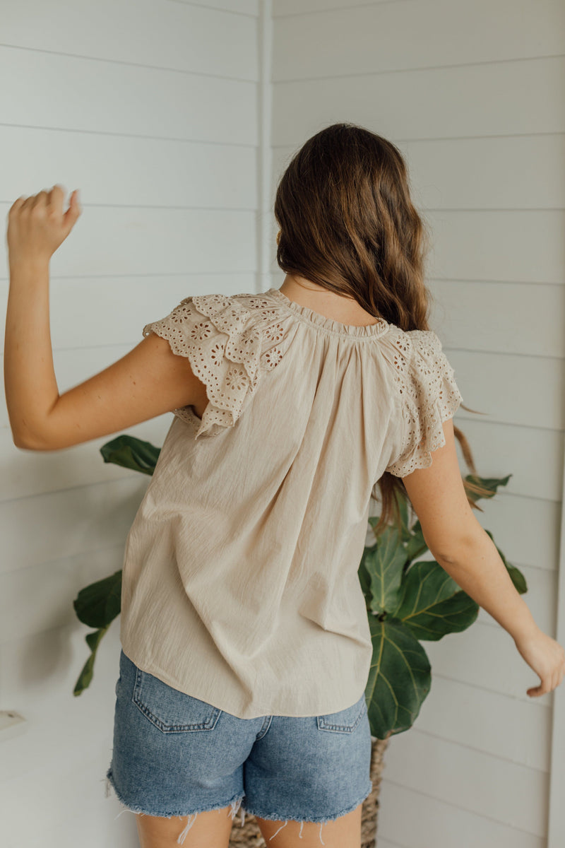 Cavendish Blouse - Sand