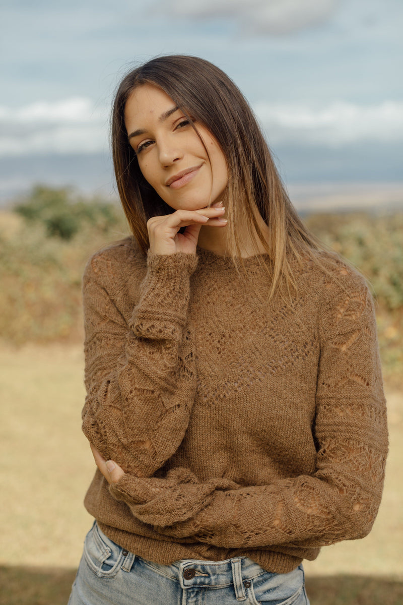 Georgia Sweater - Brown