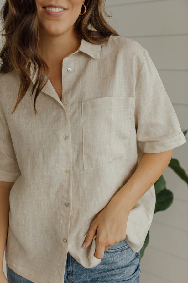 Claysville Button Down - Natural