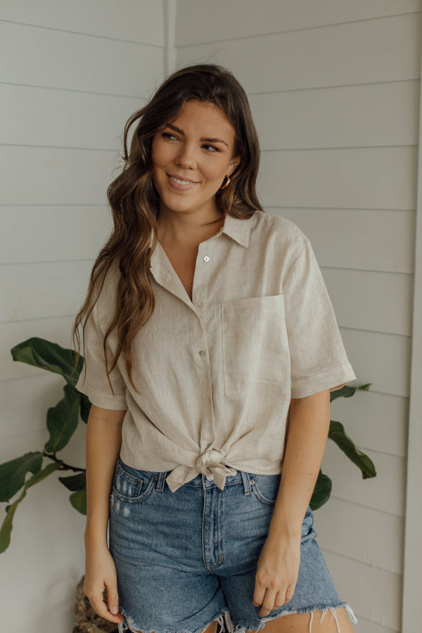 Claysville Button Down - Natural