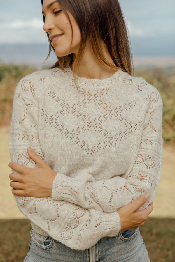 Georgia Sweater - Cream