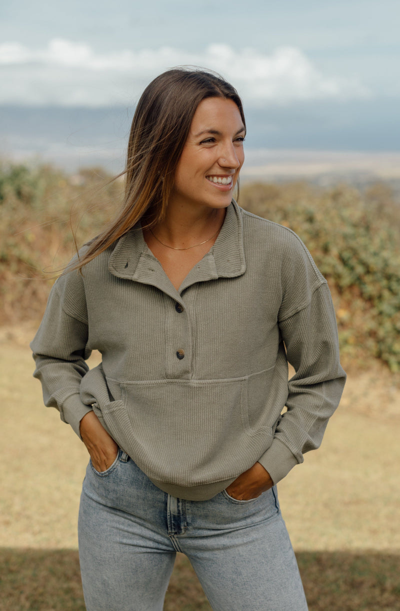 Etta Pullover - Olive